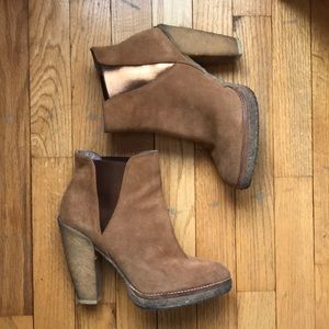 Suede ankle boots by Belle by Sigerson Morrison